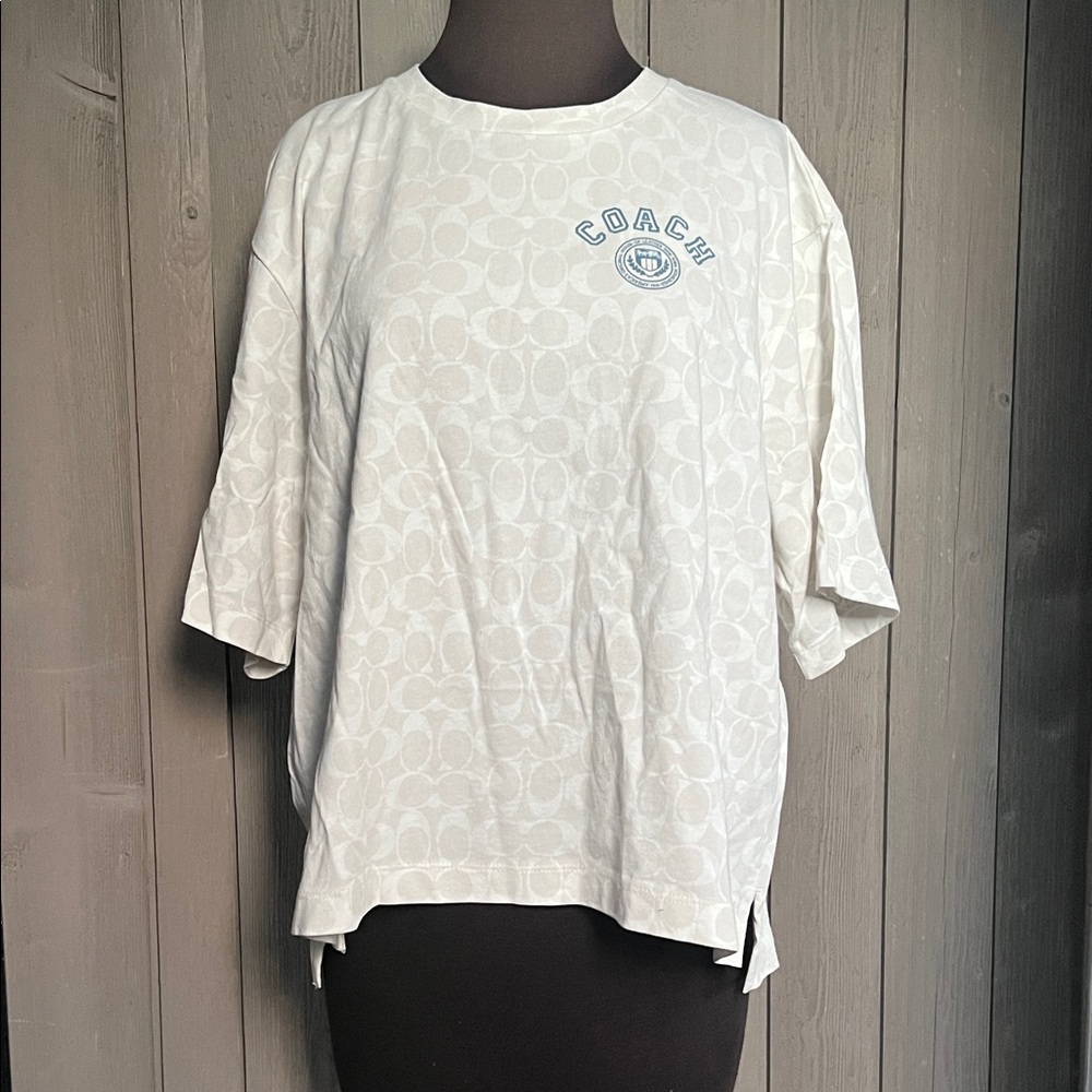 Coach Cropped Tee
